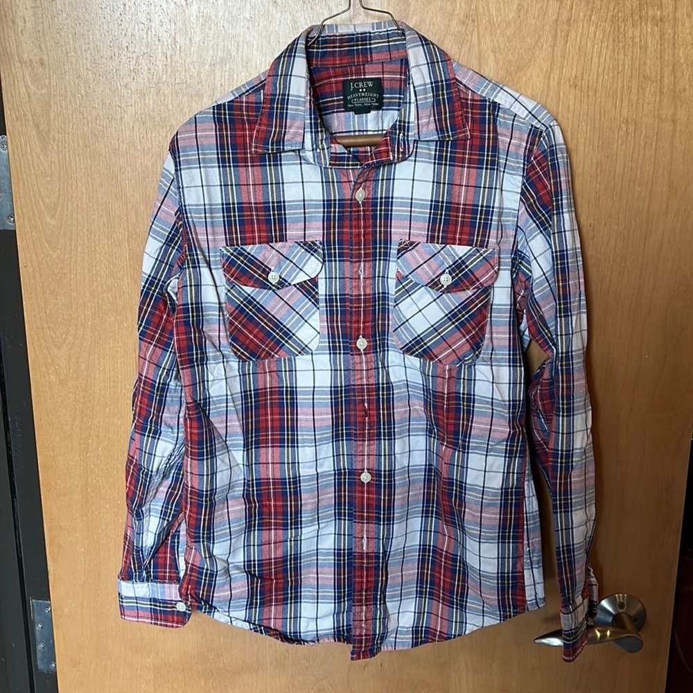 J. Crew Factory Plaid Flannel shirt